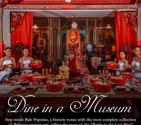 Dine in Bali’s Most Spectacular Museum